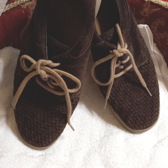 UGG Lace-Up Shoes ENERG Treadlite Brown Suede Sz 11 - Picture 14 of 15